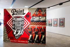 "Facing the giant" exposition de Shepard Fairey à la galerie Itinerrance