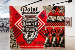 "Facing the giant" exposition de Shepard Fairey à la galerie Itinerrance