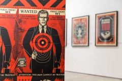 "Facing the giant" exposition de Shepard Fairey à la galerie Itinerrance