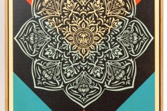 "Facing the giant" exposition de Shepard Fairey à la galerie Itinerrance