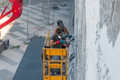 Grafs, pochoirs et affiches sur les murs de Paris