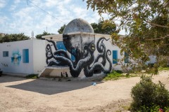 Sur les murs de Djerba