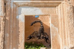 Sur les murs de Djerba