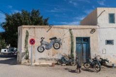 Sur les murs de Djerba