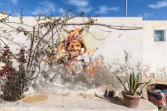 Sur les murs de Djerba