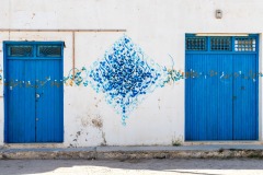 Sur les murs de Djerba