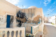 Sur les murs de Djerba