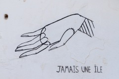 Sur les murs de Djerba