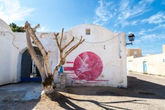 Sur les murs de Djerba