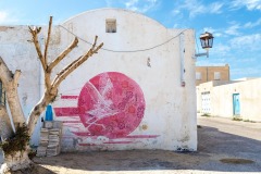 Sur les murs de Djerba