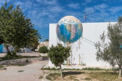 Sur les murs de Djerba