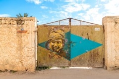 Sur les murs de Djerba