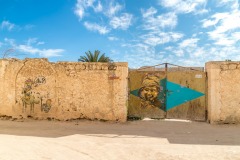 Sur les murs de Djerba