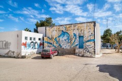 Sur les murs de Djerba