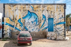 Sur les murs de Djerba