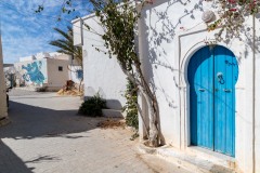 Sur les murs de Djerba