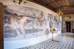 "Anomal" exposition de Quentin Garel au domaine de Chamarande (91)