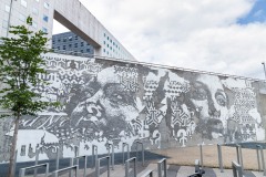 Grafs, pochoirs et affiches sur les murs de Paris