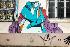 Sur les murs de Paris