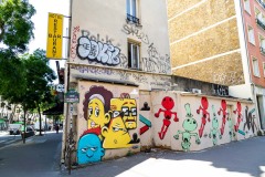 Sur les murs de Paris