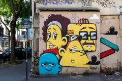 Sur les murs de Paris