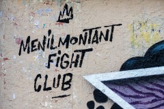 Graffitis sur les murs de Paris