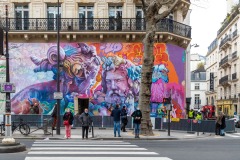 Sur les murs de Paris