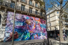 Sur les murs de Paris