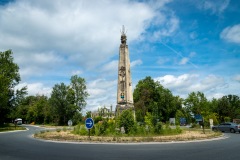 PA-1234 - To Louis XV - Obélisque Villeneuve le Comte - D231 ( 77)