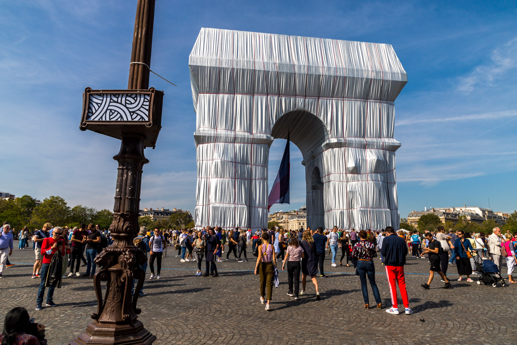 Wrapped par Christo et Jeanne-Claude - Septembre 2021