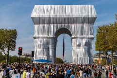 L'Arc de Triomphe Wrapped par Christo & Jeanne-Claude