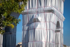 L'Arc de Triomphe Wrapped par Christo & Jeanne-Claude