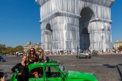 L'Arc de Triomphe Wrapped par Christo & Jeanne-Claude