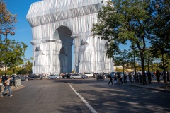 L'Arc de Triomphe Wrapped par Christo & Jeanne-Claude