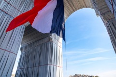 L'Arc de Triomphe Wrapped par Christo & Jeanne-Claude