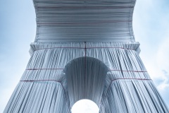 L'Arc de Triomphe Wrapped par Christo & Jeanne-Claude