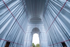 L'Arc de Triomphe Wrapped par Christo & Jeanne-Claude