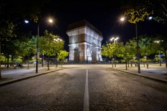 L'Arc de Triomphe Wrapped par Christo & Jeanne-Claude