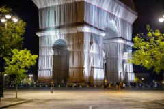 L'Arc de Triomphe Wrapped par Christo & Jeanne-Claude