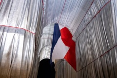 L'Arc de Triomphe Wrapped par Christo & Jeanne-Claude