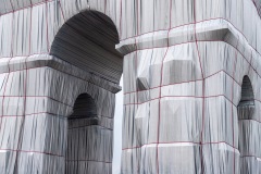 L'Arc de Triomphe Wrapped par Christo & Jeanne-Claude