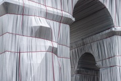 L'Arc de Triomphe Wrapped par Christo & Jeanne-Claude