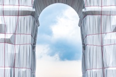 L'Arc de Triomphe Wrapped par Christo & Jeanne-Claude