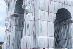 L'Arc de Triomphe Wrapped par Christo & Jeanne-Claude