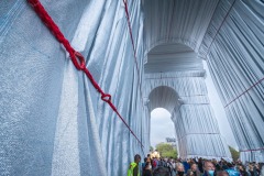 L'Arc de Triomphe Wrapped par Christo & Jeanne-Claude