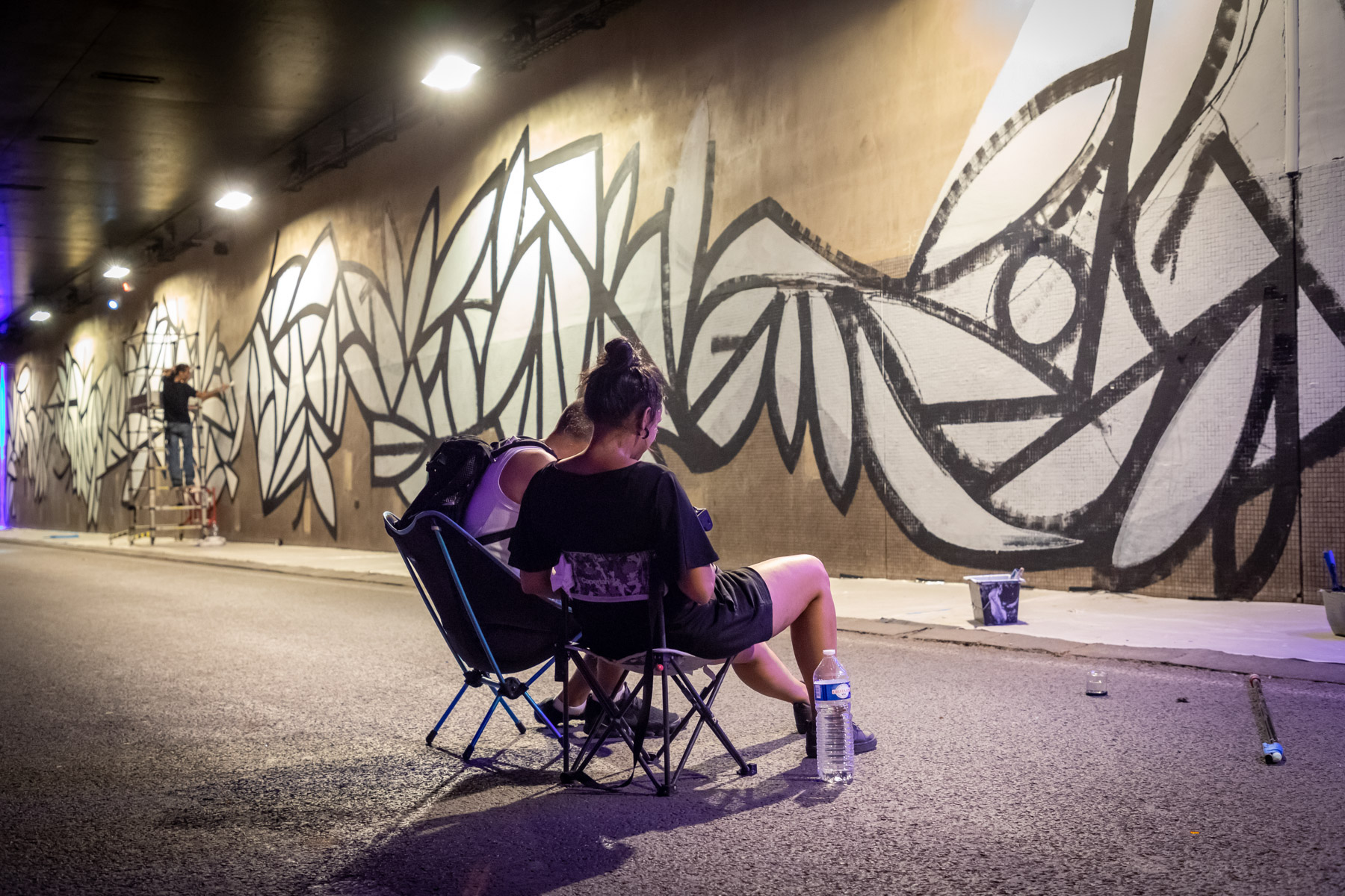 Tunnel des Tuileries - L’art urbain en bord de Seine - Work in progress - Juillet 2022