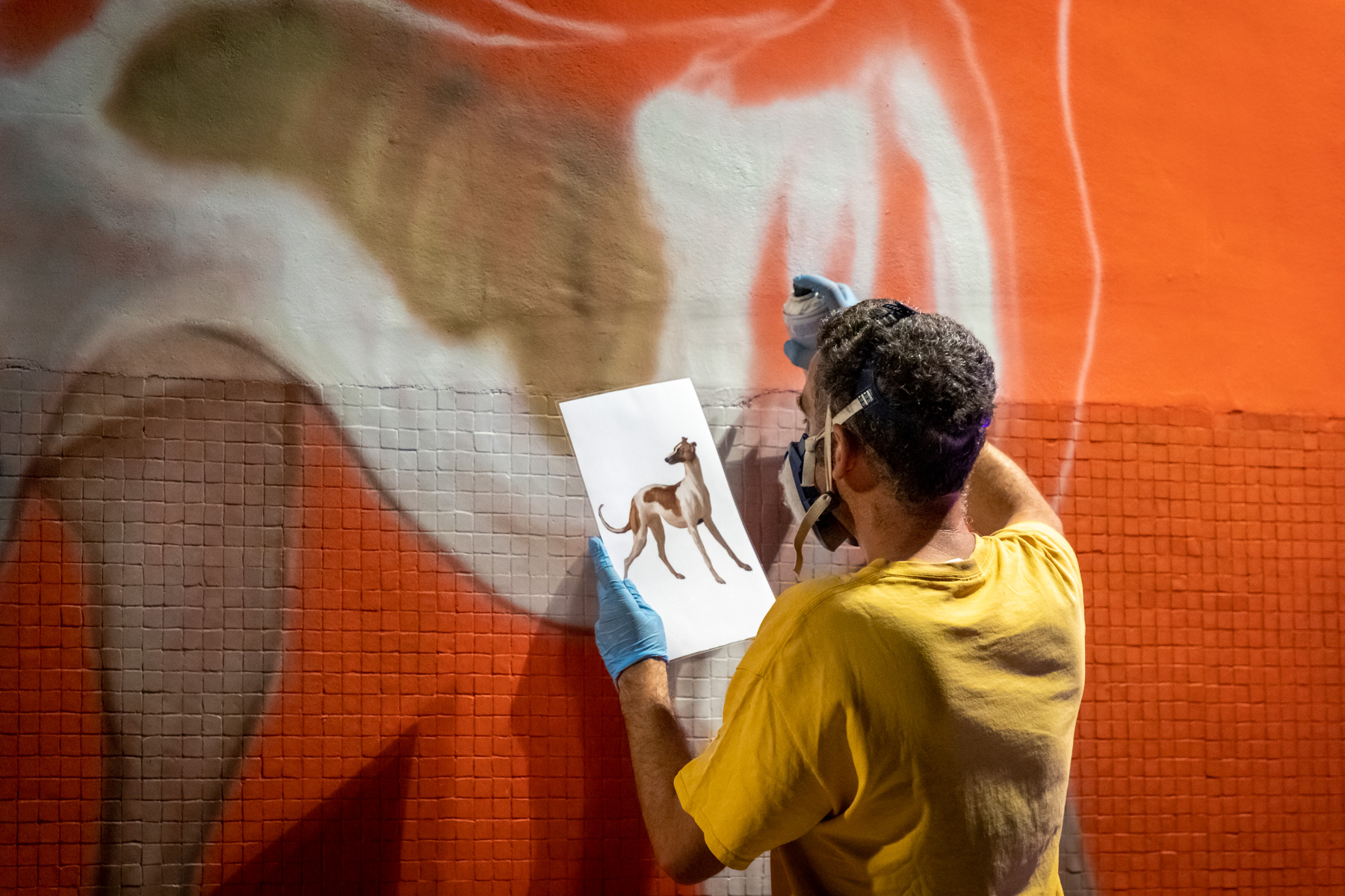 Tunnel des Tuileries - L’art urbain en bord de Seine - Work in progress - Juillet 2022