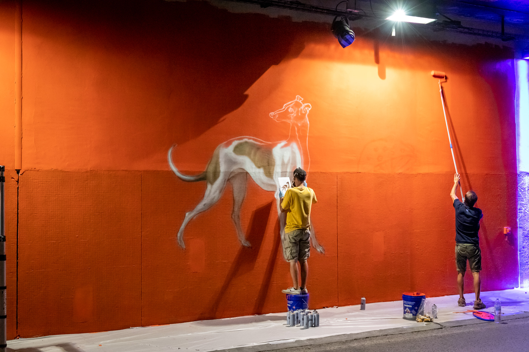 Tunnel des Tuileries - L’art urbain en bord de Seine - Work in progress - Juillet 2022