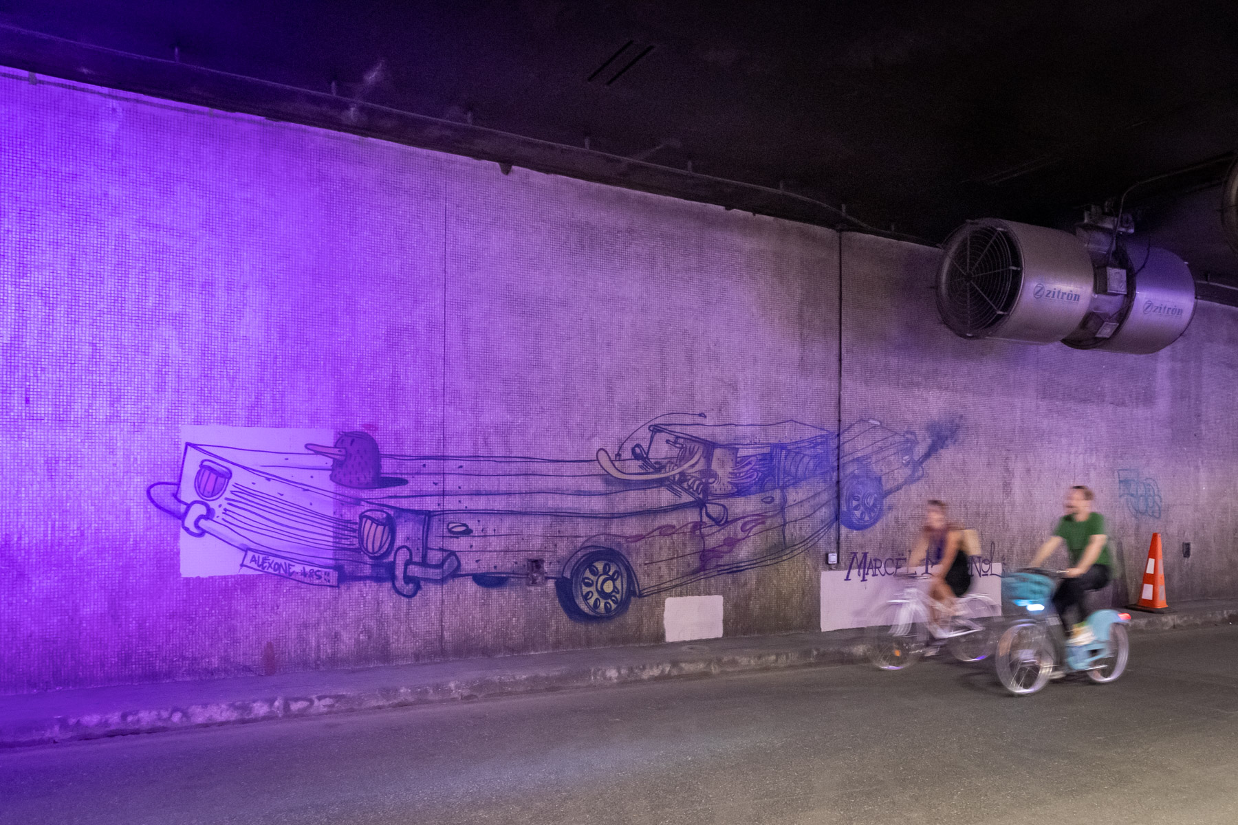 Tunnel des Tuileries - L’art urbain en bord de Seine - Août 2022