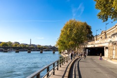 Tunnel des Tuileries - l’art urbain en bord de Seine